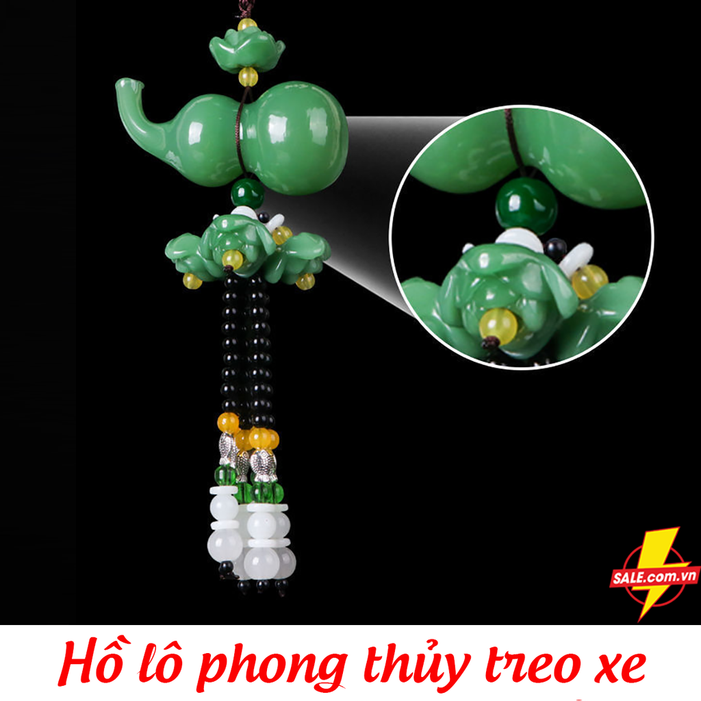 Hồ lô phong thủy treo xe ô tô