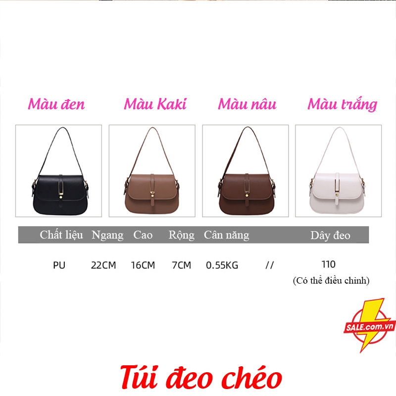Túi đeo chéo nữ, túi đeo vai, túi đeo hông cỡ nhỏ M20032