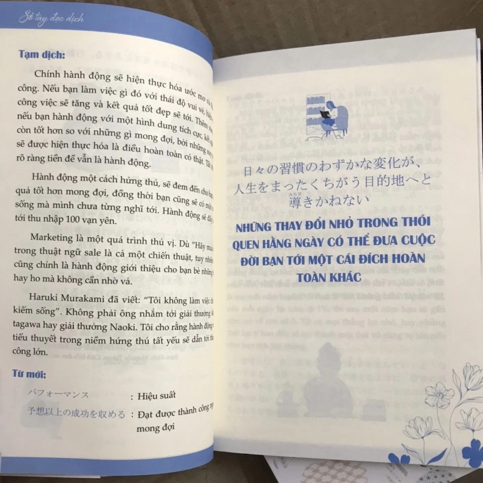 Sổ Tay Đọc Dịch ( Song ngữ Nhật - Việt )