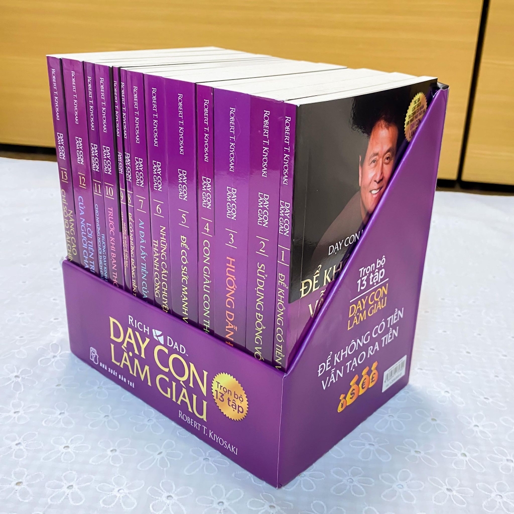 Boxset Combo Dạy Con Làm Giàu (Trọn Bộ 13 Tập) (Tái Bản)