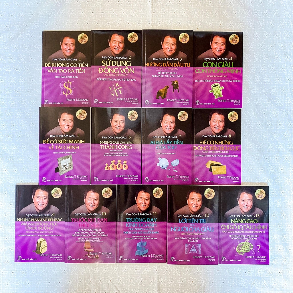 Boxset Combo Dạy Con Làm Giàu (Trọn Bộ 13 Tập) (Tái Bản)