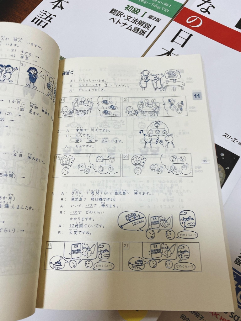 Minna No Nihongo Sơ cấp 1 Tái Bản Sách bài tập