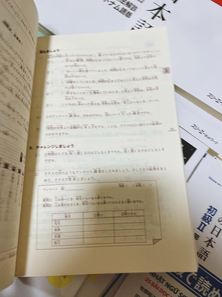 Minnano nihongo trung cấp 1 (Sách Bài Tập)