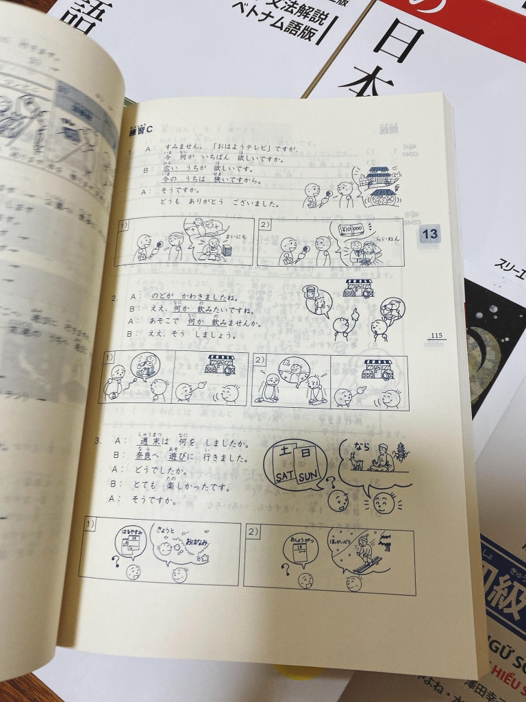 Minna No Nihongo Sơ cấp 1 Tái Bản Sách bài tập