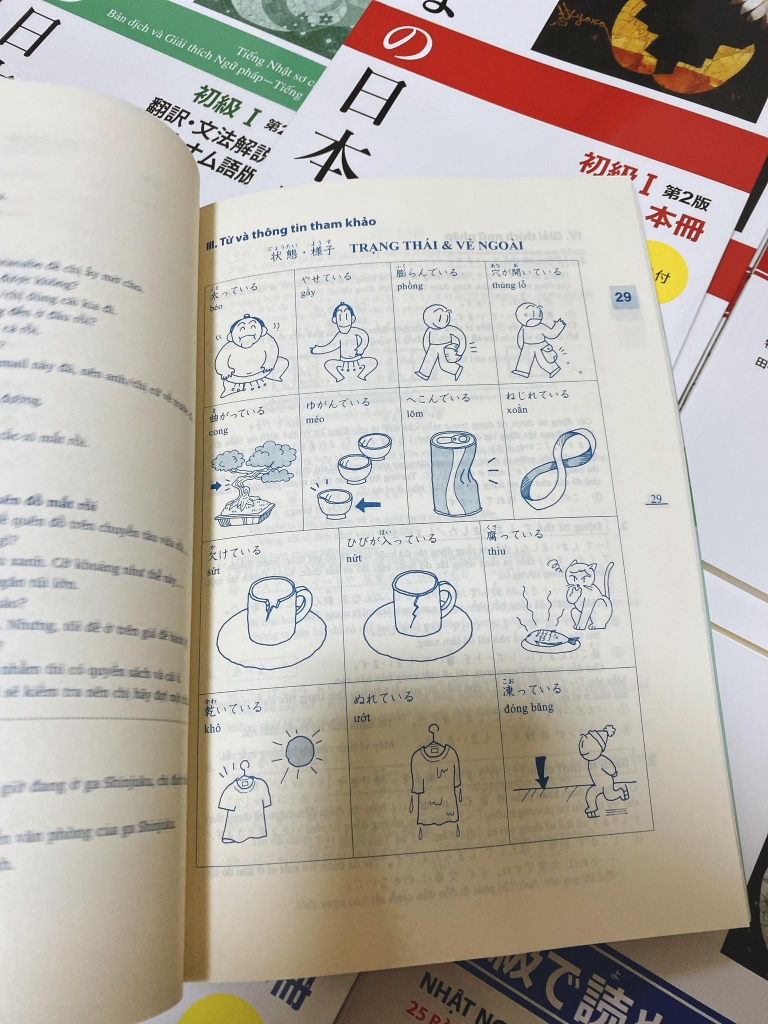 Minna No Nihongo Sơ cấp 2 Tái bản- Bản dịch và Giải thích ngữ pháp