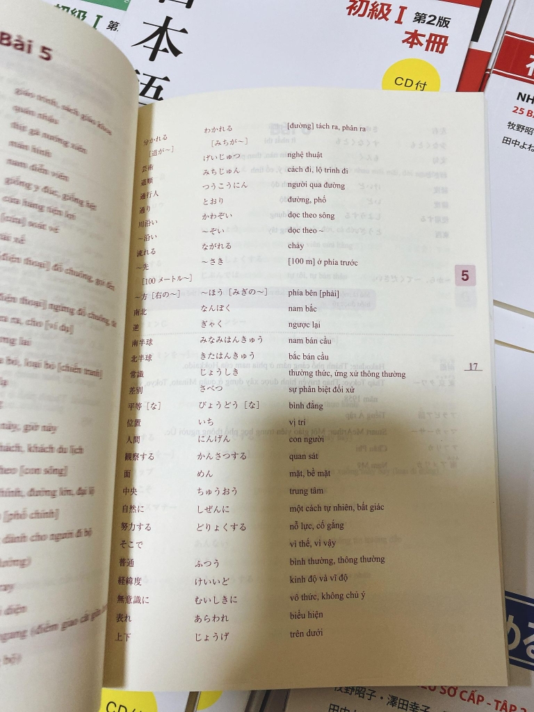 Minna no Nihongo Trung Cấp 1 – Bản Dịch và Giải Thích Ngữ Pháp Tiếng Việt