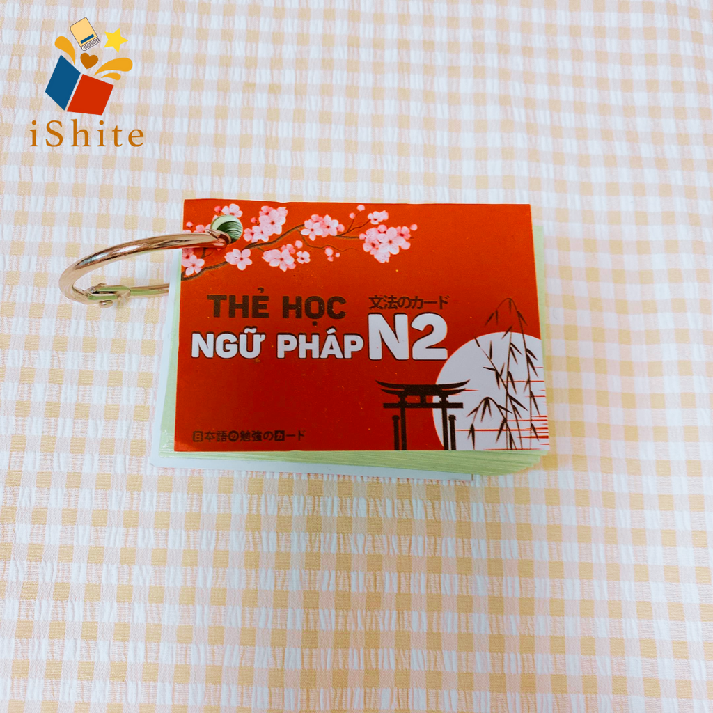 Thẻ Flashcard Ngữ Pháp N2 (2 xâu)