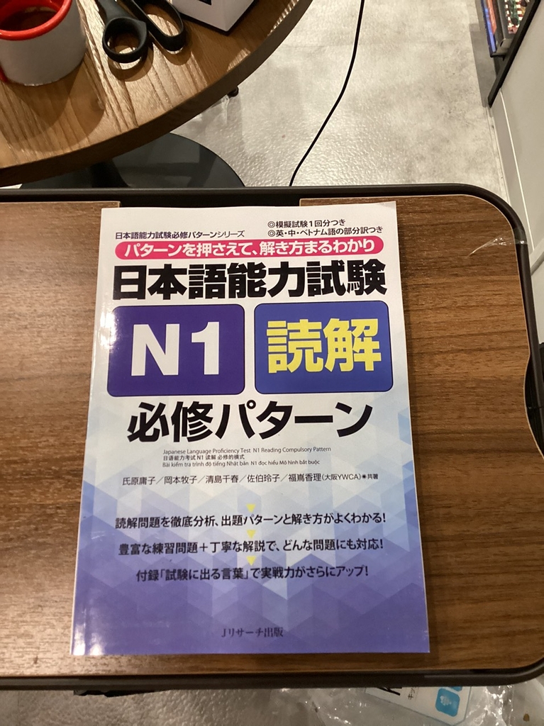 Nihongo Nouryoku shiken N1 Dokkai Hisshu Patan- Sách học đọc hiểu N1 kèm bài tập (Có kèm tiếng Việt)