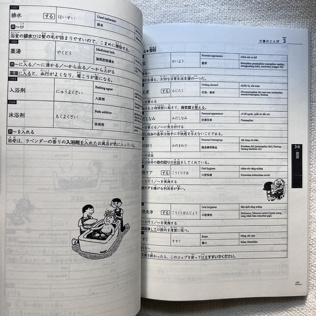 Kaigo No Nihongo Kihon no Kotoba - Từ vựng căn bản chuyên ngành điều dưỡng はじめて学ぶ介護の日本語 基本のことば