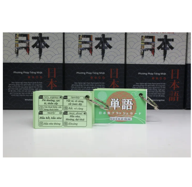 Flashcard từ vựng N3 Mimikara oboeru - thẻ học tiếng Nhật
