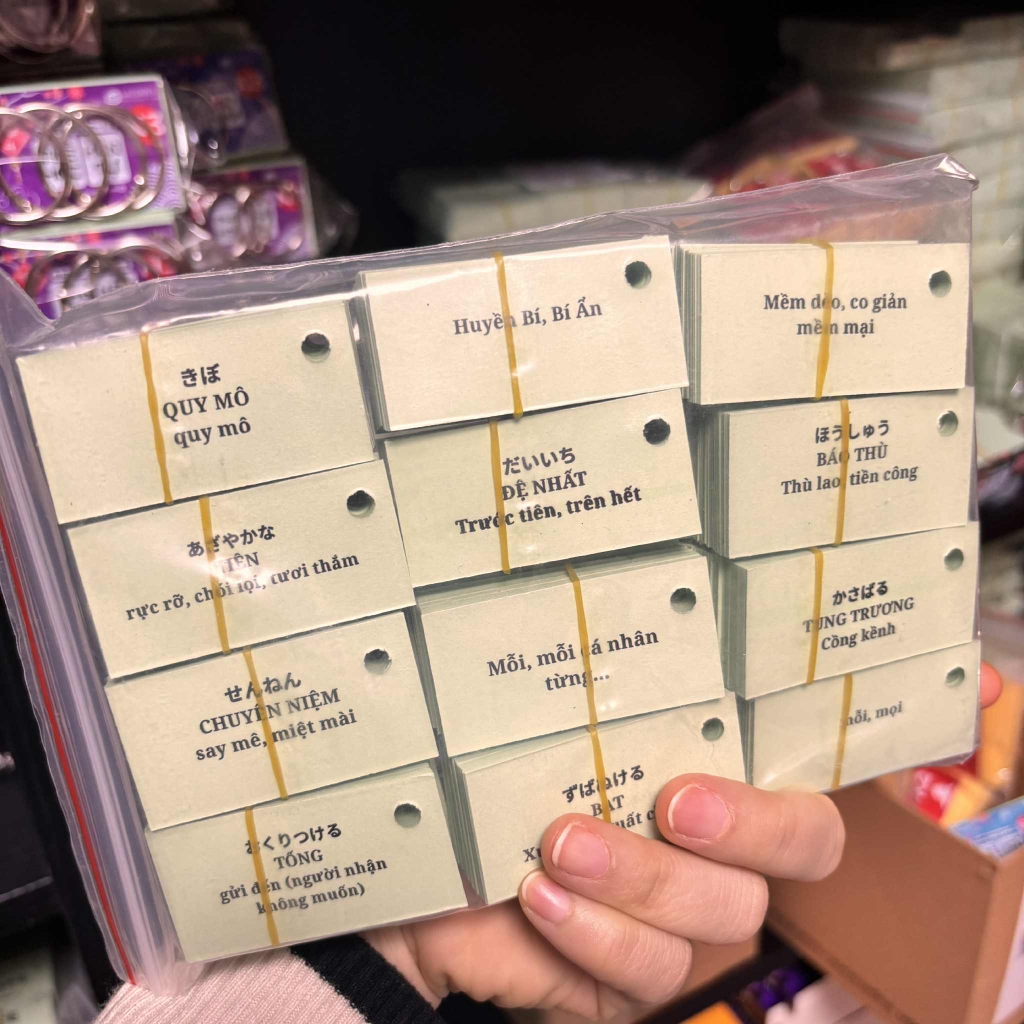 Thẻ Flashcard Từ Vựng Mimikara Oboeru N1