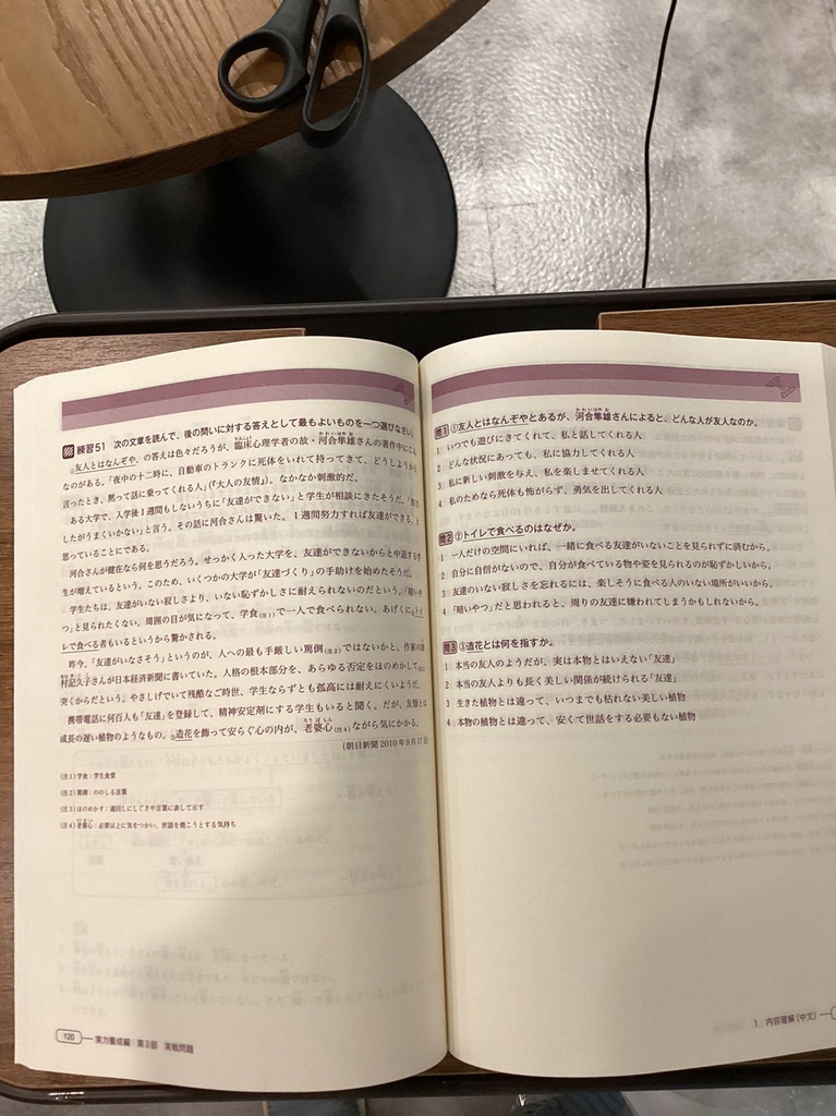 Shinkanzen Masuta đọc hiểu N1