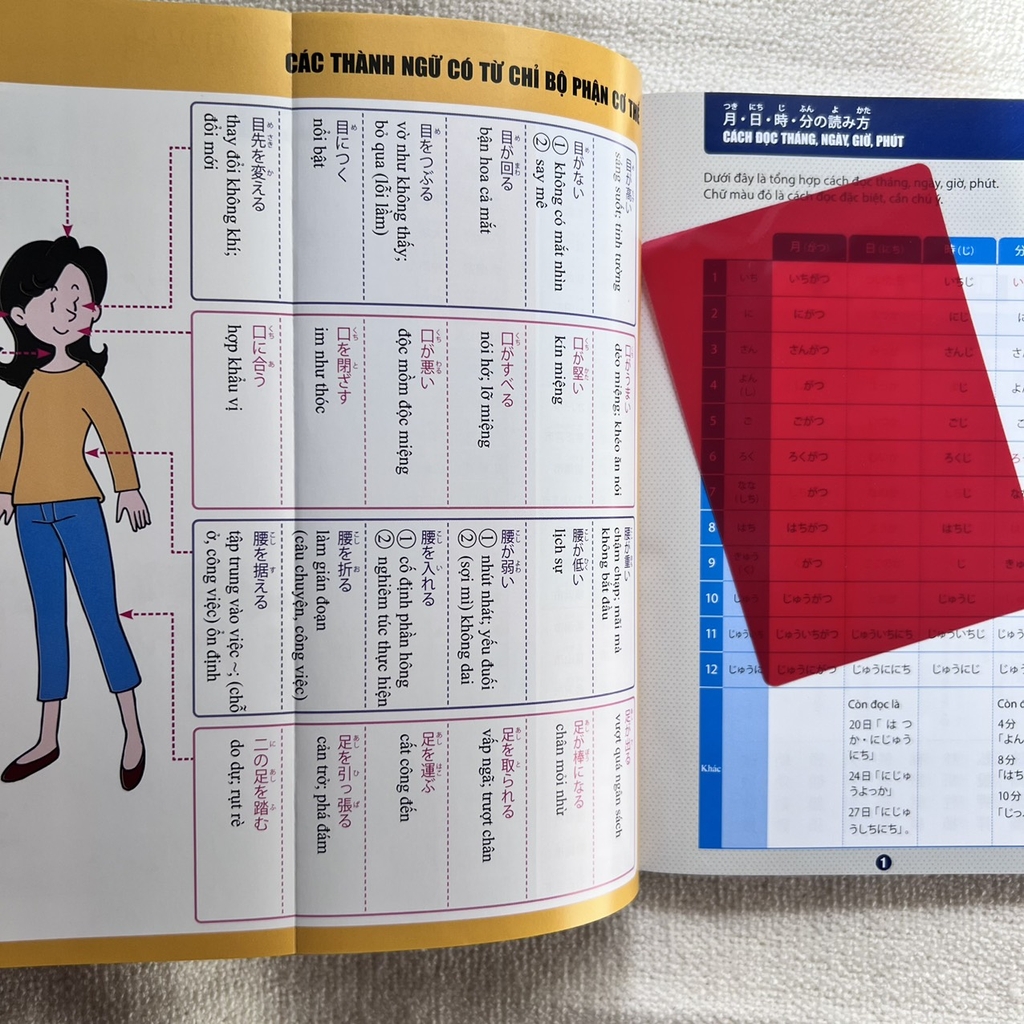 Luyện Thi Năng Lực Tiếng Nhật JLPT-1000 Chữ Hán N2 (Tặng Kèm 1 Card Đỏ Trong Suốt)