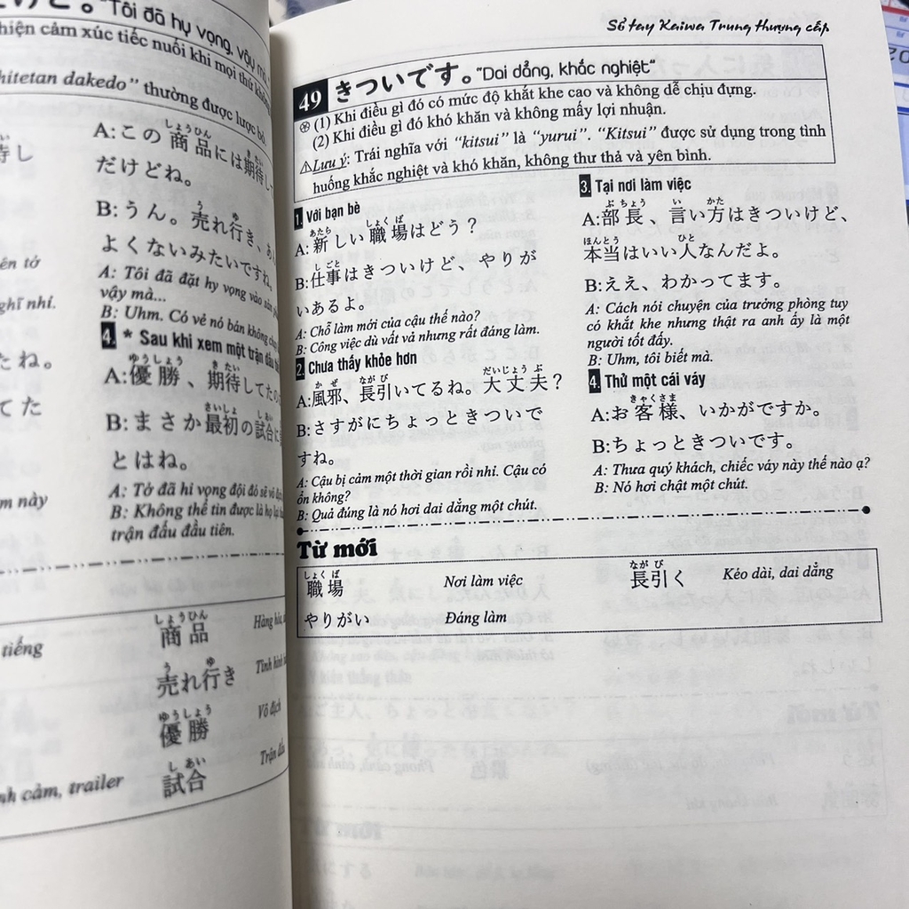 Sổ Tay Kaiwa Trung- Thượng Cấp