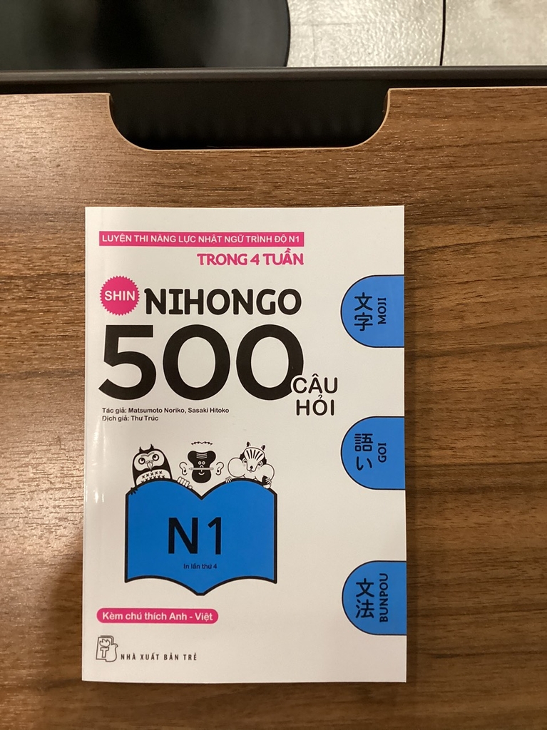 500 Câu Hỏi Luyện Thi Năng Lực Nhật Ngữ Trình Độ N1
