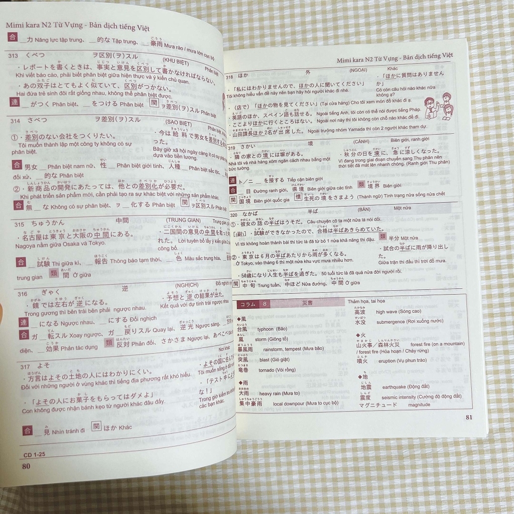Mimikara Oboeru N2 Từ Vựng