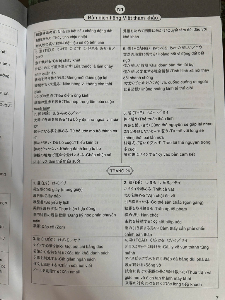 Kanji Masuta N1- Tái bản dịch Tiếng Việt