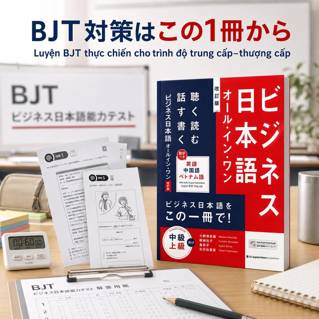 BJT all in one (nghe nói đọc viết)