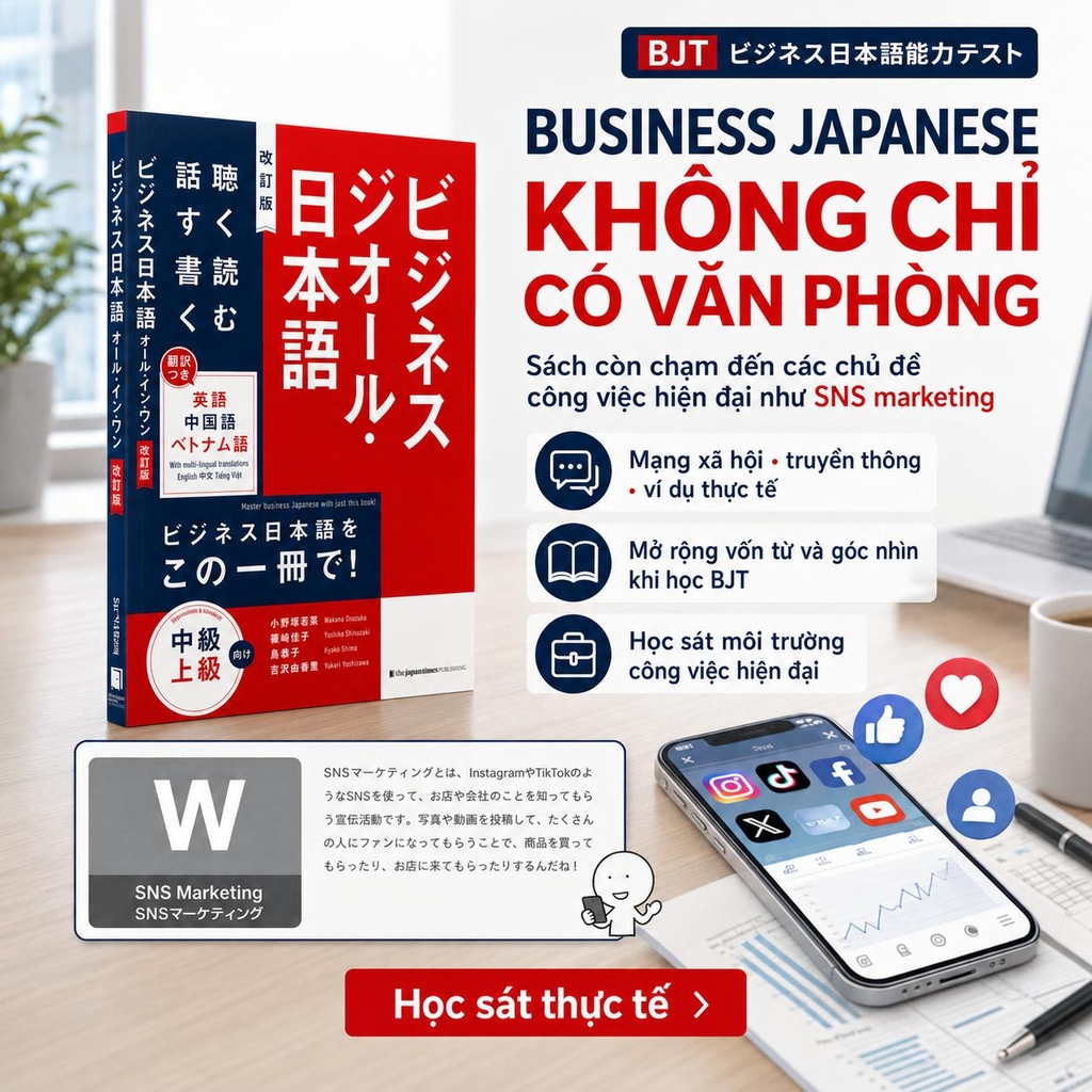 BJT all in one (nghe nói đọc viết)