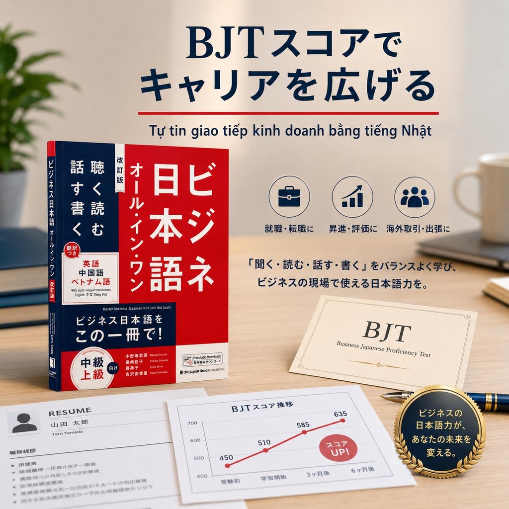 BJT all in one (nghe nói đọc viết)
