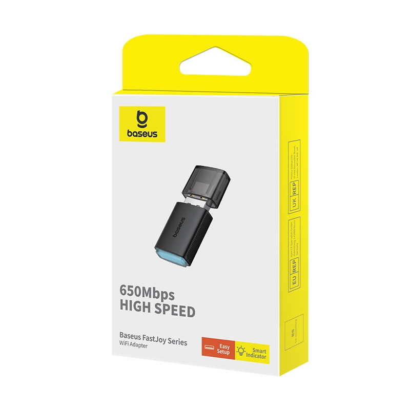 USB Wifi tốc độ cao Baseus FastJoy Series WiFi Adapter (Ăngten Trong)