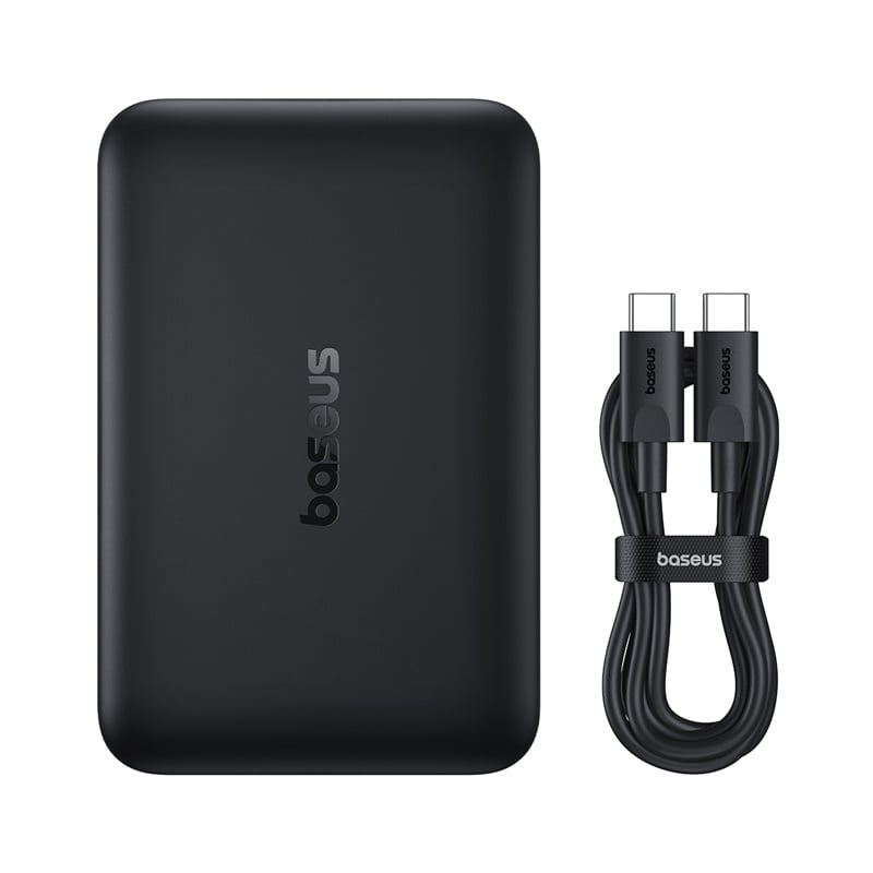 Pin Dự Phòng Không Dây Baseus EnerFill FM11 Ultra-Mini 10000mAh 22.5W (Sạc Không Dây 15W, Kèm Cáp C to C 0.3m 60W)