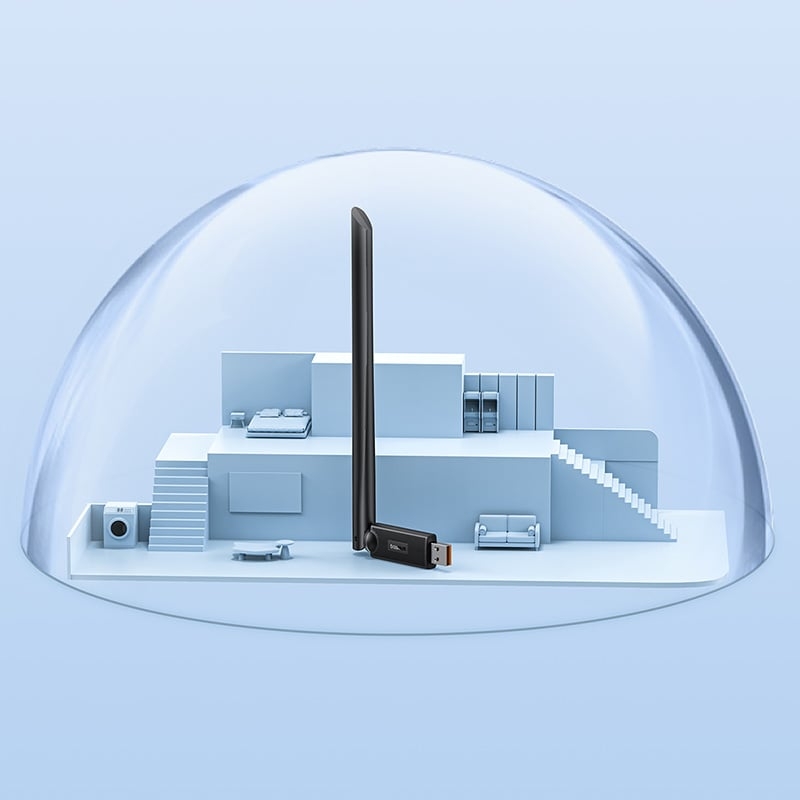 USB Wifi Baseus FastJoy Series WiFi Adapter (Ăngten Ngoài)