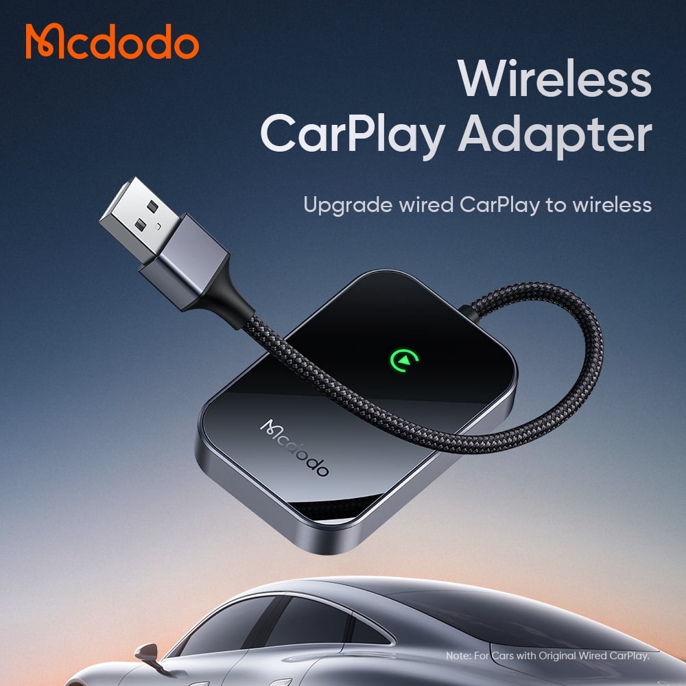 Carplay Không Dây MCDODO CA-721 (OTA Upgrade, A7 Advanced Chip, Supports Voice Control)