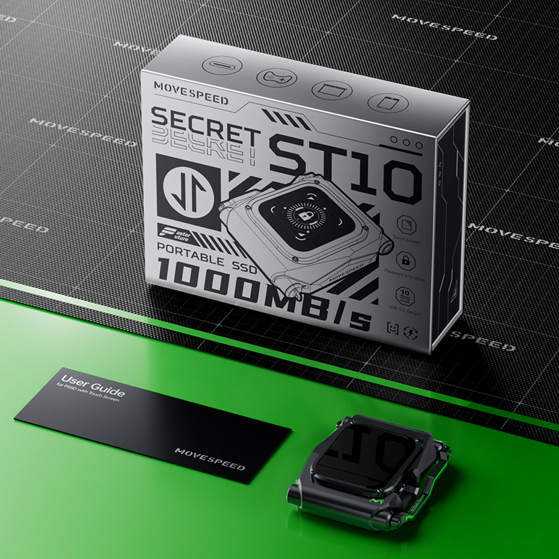 Ổ SSD di động Movespeed ST10 Màn hình cảm ứng