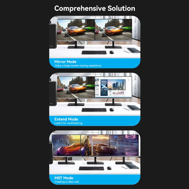 Cáp DisplayPort 2.1 16K VENTION HGA 2M