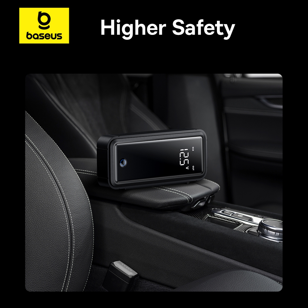 Bộ Kích Bình Dùng Cho Xe Hơi Baseus Super Energy Mega Series Supercapacitor Car Jump Starter 3000A