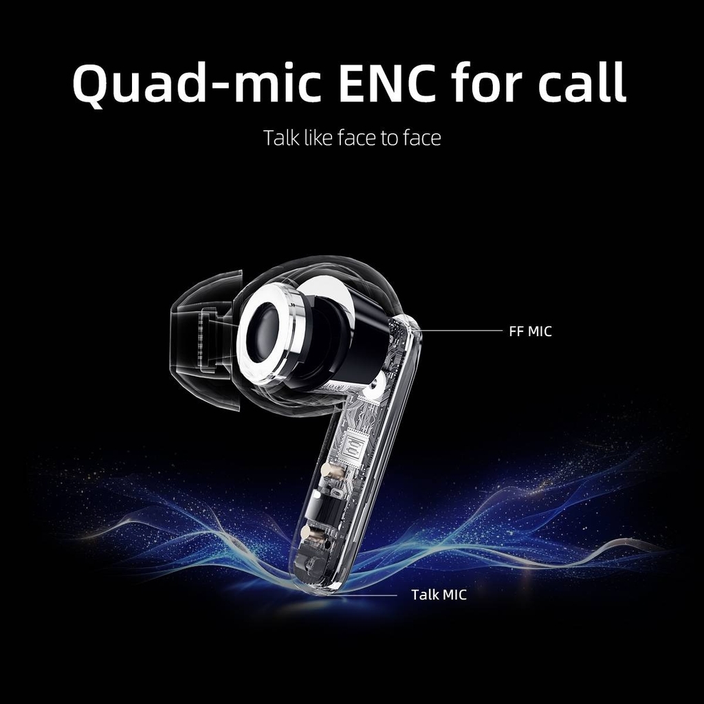 Tai nghe không dây QCY XIAOMI T13 ANC 2 chống ồn chủ động