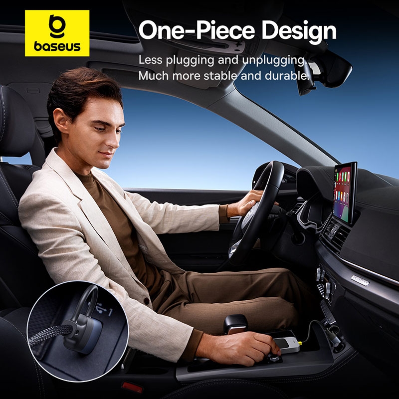 Carplay Không Dây Baseus SafeJourney Series (Dual-screen Control)