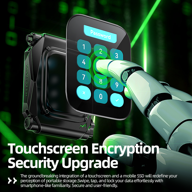 Ổ SSD di động Movespeed ST10 Màn hình cảm ứng