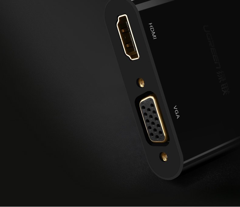 UGREEN Mini DP to HDMI + VGA Converter 1080p MD108 10439