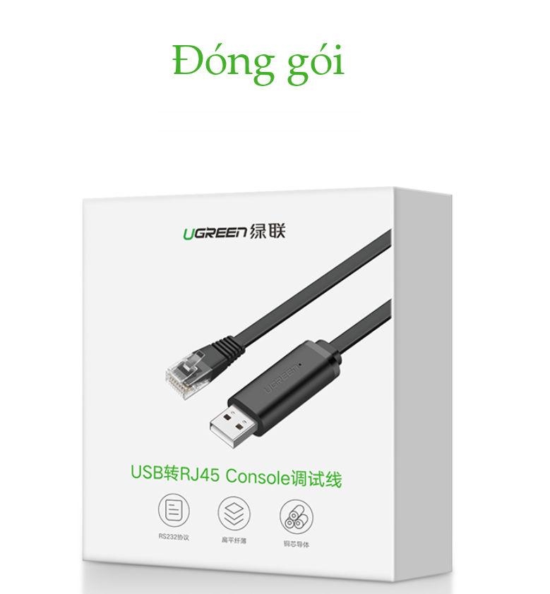 UGREEN USB to RJ45 Console Cable CM204