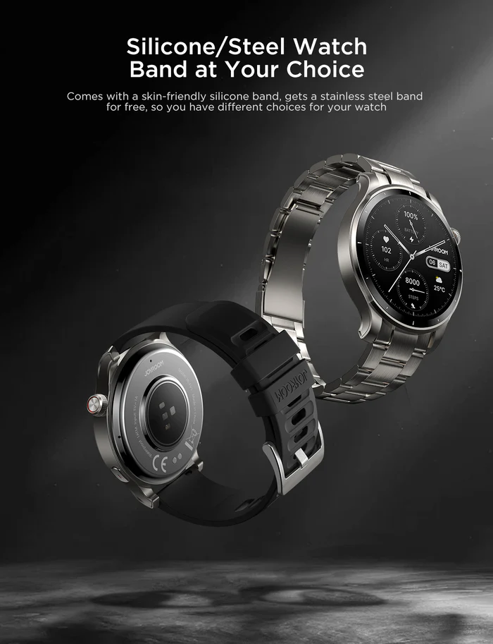 Đồng hồ thông minh Joyroom Venture Series FV1 Smart Watch (Answer/Make Call)-Sunset Grey