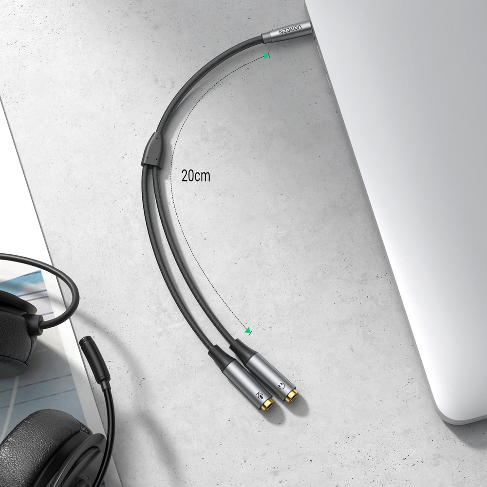 UGREEN 3.5mm Male to Female Audio Cable AV192 50254