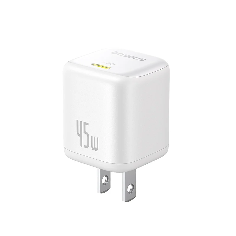 Củ sạc nhanh 1 cổng Type C OS-Baseus PicoGo GaN Fast Charger 1C 45W US