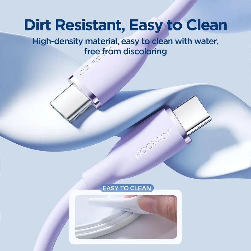 Cáp Sạc Nhanh Type C to Type C 100W Joyroom SA29 Liquid Silicone