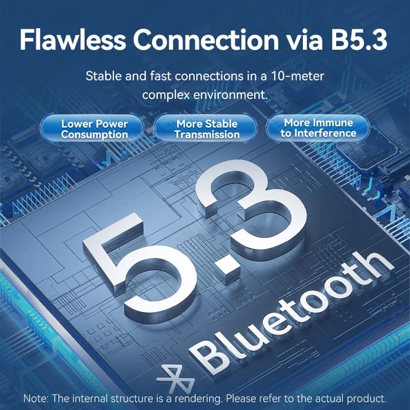 Tai Nghe Bluetooth Nhiều Màu Sắc TWS VENTION Tiny T17 (Bluetooth v5.3, 6H, IPX4, Hi-Fi Stereo)