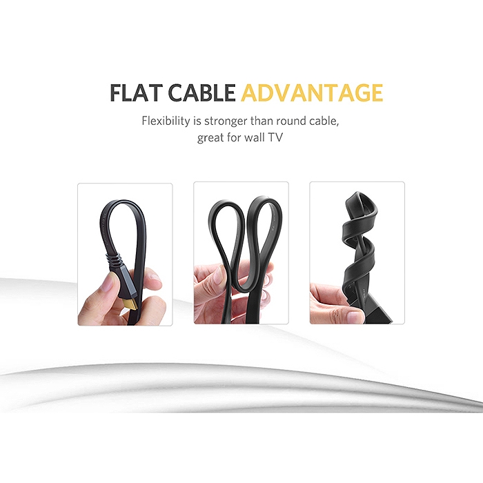Cáp HDMI UGREEN Flat Cable ED015