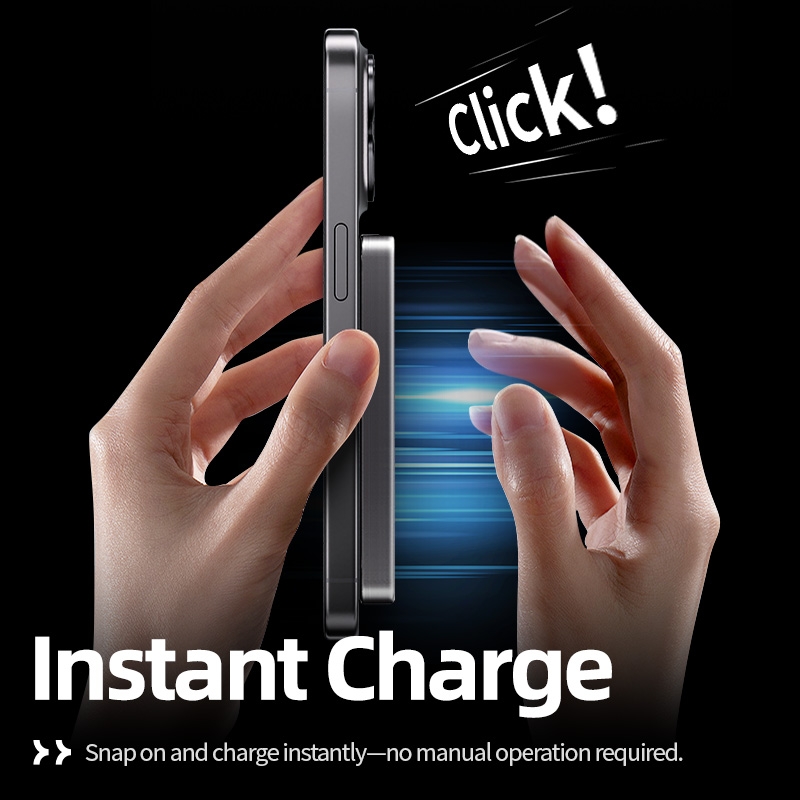 Sạc dự phòng không dây nam châm Movespeed W10 10000mAh 20W