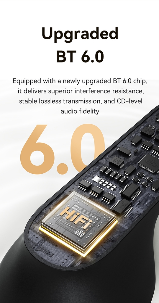 Tai Nghe Bluetooth TWS USAMS Echo E05 (Bluetooth v6.0, 3.5H, 3D Surround Stereo Sound, Low latency)