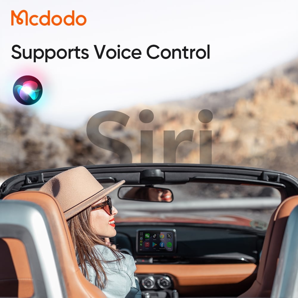 Carplay Không Dây MCDODO CA-721 (OTA Upgrade, A7 Advanced Chip, Supports Voice Control)