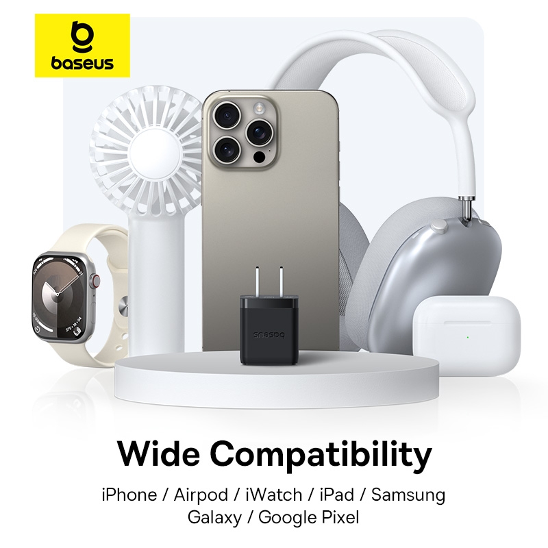 Củ Sạc Nhanh Baseus Palm 1C 30W (For iPhone/iPad/Samsung/Google Pixel)