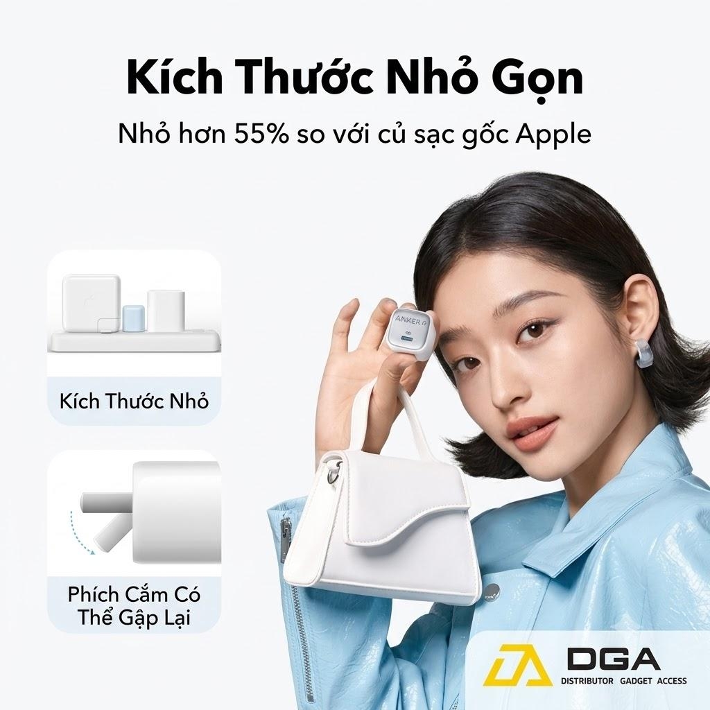 Củ sạc Anker Zolo 1C 20W/30W - A2699 - A2698