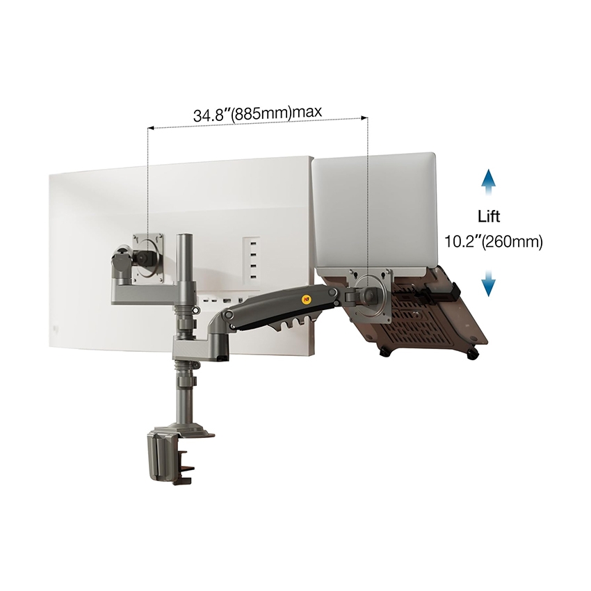 Giá treo màn hình và laptop North Bayou H180-FP2
