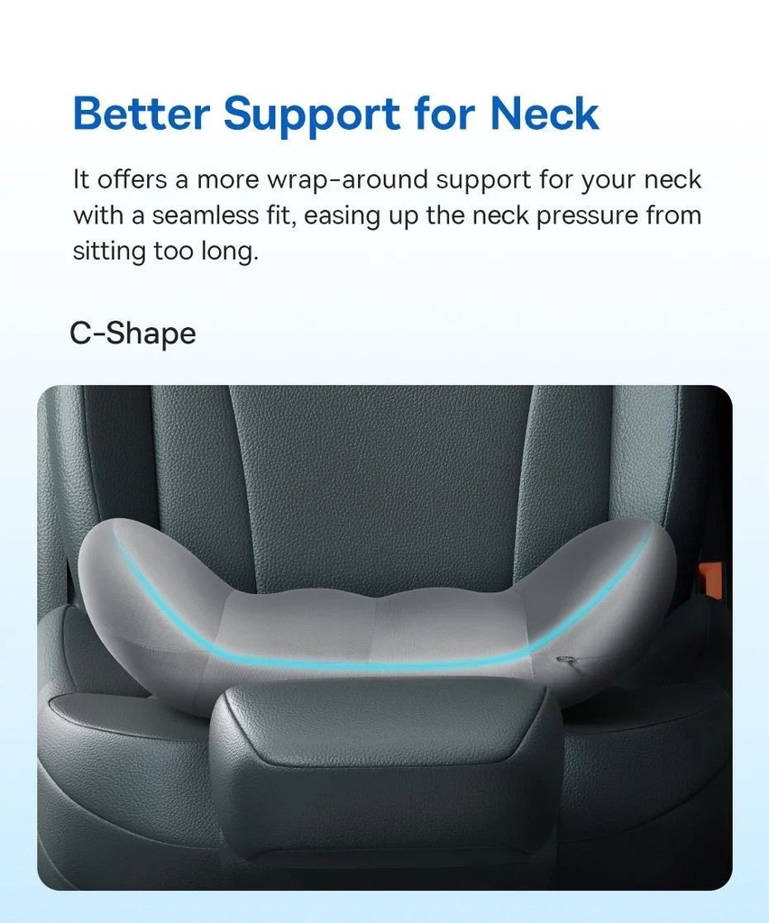 Gối tựa lưng xe hơi Baseus Comfort Ride Lumbar cotton mềm