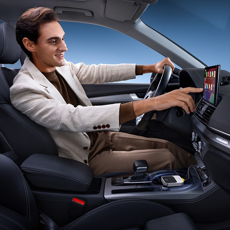 Carplay Không Dây Baseus SafeJourney Series (Dual-screen Control)
